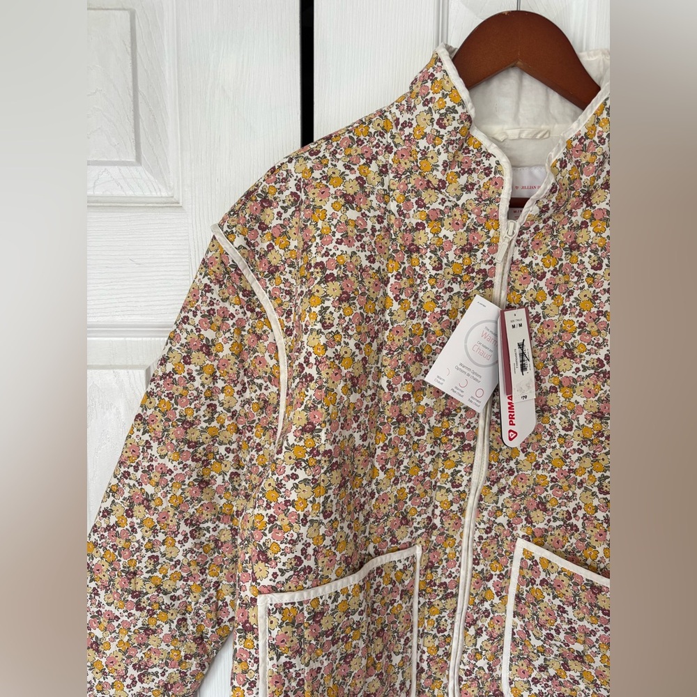 Joe Fresh Jillian Harris x Joe Spring Floral Fresh
Quilted Jacket Size Medium - Picture 6 of 12